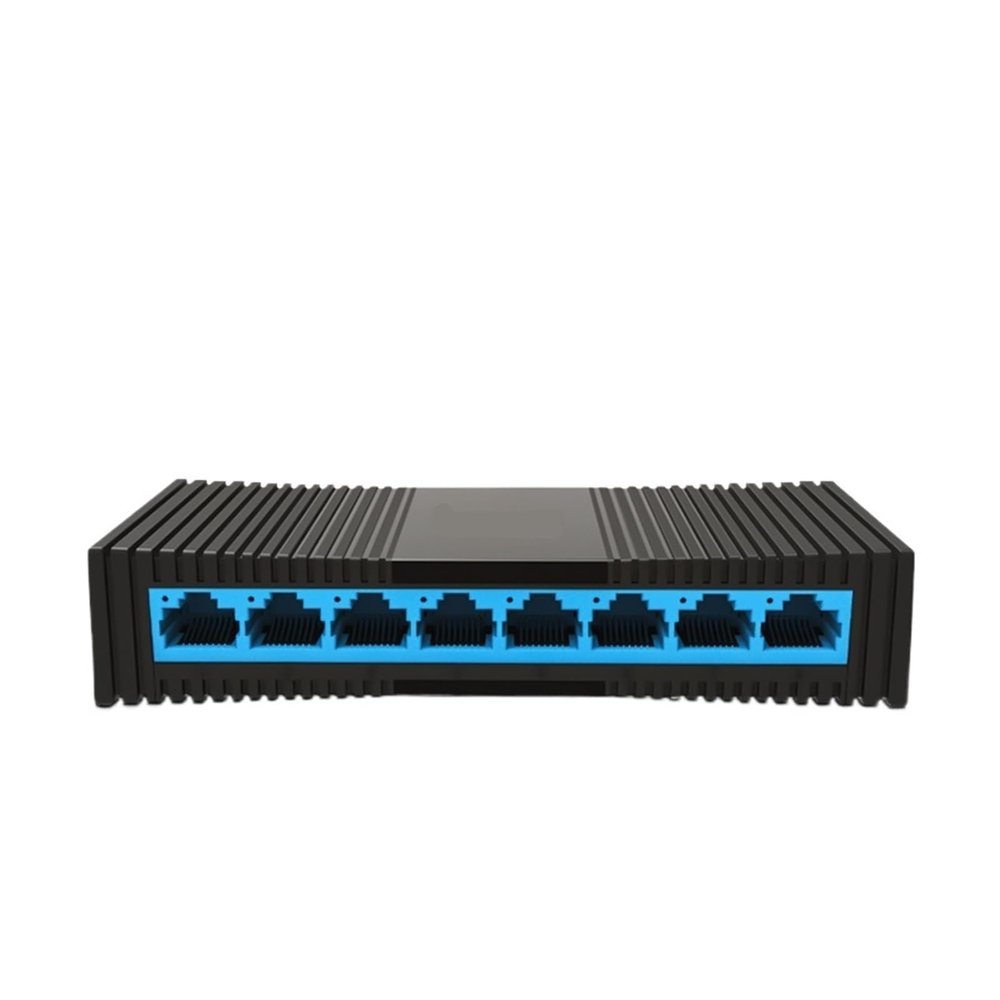 8-Port Gigabit Ethernet Switch 1GbE and Play RJ45 Network Hub Internet Splitter Automatic MDI/MDIX TL-SG1008M(UK Adapter)