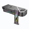 ARGB GPU Support Bracket, 3PIN 5V PC Graphics Card Stand Holder Anti Sag Bracket with Magnetic Base, Height Adjustable Vertical GPU Graphics Card Support (Black)
