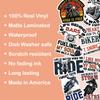 10pcs Biker Sticker Sheet, Funny Vinyl Decals for Motorcycle Riders, and Road Lover, Waterproof, UV-Resistant, for Laptop, Helmet, Water Bottle, Notebook, Tool Box, Phone Case view 4