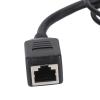 1 to 3 Port Gigabit Ethernet Splitter, 1000Mbps Speed RJ45 Network Adapter for Cat8 Cat7 Cat6 Cat5 Cat5e Cables, Wide Compatibility with ADSL, Hubs, TVs, Routers, Durably ABS Cons view 4