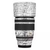 Camera Skin Wrap Lens Skins Protector Anti-Scratch Coat Wrap Cover Sticker for Nikon Z 135mm F1.8 S Plena(Circuit White) view 1