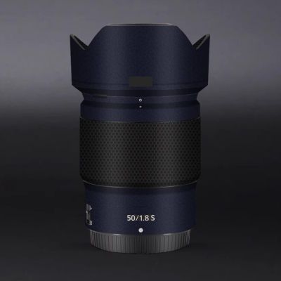 for Nikon Z 50mm F1.8S Camera Lens Sticker Coat Wrap Protective Film Body Protector Decal Skin 50 1.8(Matte Indigo