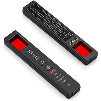 OBSITWY Hidden Camera Detectors, Anti-Spy Camera Finder & GPS Tracker Detector with Anti-Theft & SOS Alarm, Privacy Pen Bug Detector, Portable for Travel, Hotel, Office, Car