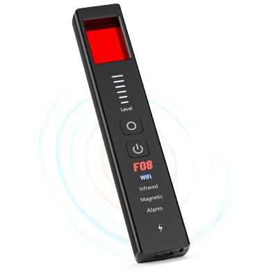 OBSITWY Hidden Camera Detectors, Anti-Spy Camera Finder & GPS Tracker Detector with Anti-Theft & SOS Alarm, Privacy Pen Bug Detector, Portable for Travel, Hotel, Office, Car