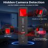 OBSITWY Hidden Camera Detectors, Anti-Spy Camera Finder & GPS Tracker Detector with Anti-Theft & SOS Alarm, Privacy Pen Bug Detector, Portable for Travel, Hotel, Office, Car view 2