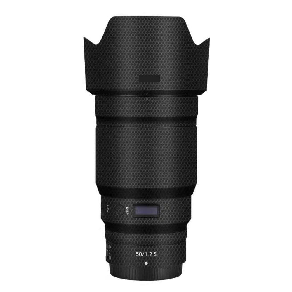 Camera Lens Sticker for Nikon Z 50mm F1.2S Coat Wraps Film Protector Vinyl Decal Skin for 50 1.2 (Matrix Black)
