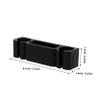 Alipis Cord Organizer Clips Cable Holder: Self Adhesive Cable Management Holder for USB Charging Cord Wire Car Desk Home Offices view 2
