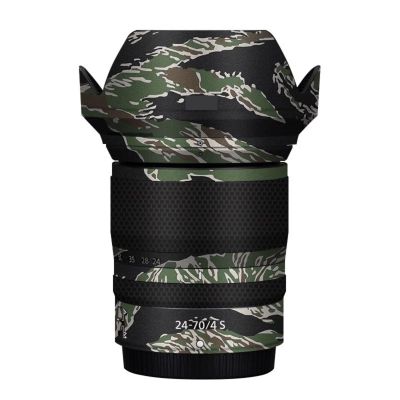 Camerea Lens Skin Anti-Scratch Sticker for Nikon Z 24-70mm F4S Coat Vinly Protective Film Body Protector Decals Cover 24-70 4(Tiger Stripe Camo)