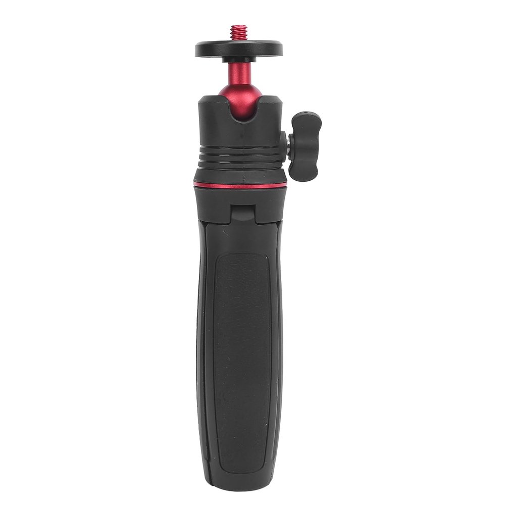 Portable Desktop Mini Tripod, Extendable Camera Tripod, Compact Selfie Stick Stand with Anti Slip Silicone Pad for Webcam Camera Vlogging Travel Hiking