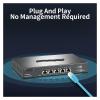 5-Port 10G Ethernet Switch 10000M Network Switch RJ45 and Play Network Hub Internet Splitter TL-ST1005(US Adapter) view 2