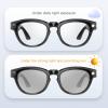 Ai Translator Smart Glasses for Men Women, 11 Languages Translation, Bluetooth Audio Sunglasses with Photochromic Lenses, Smart Glasses Supports Video Photo for Travel Music view 4