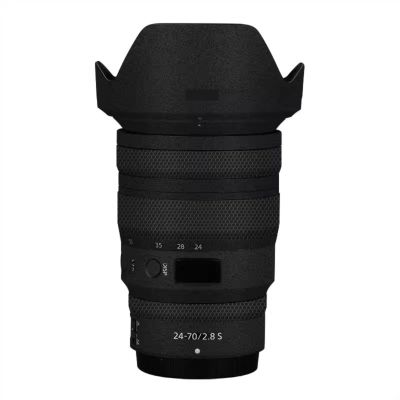 24-70 2.8 Lens Cap Skin Anti-Scratch Camera Sticker for Nikon NIKKOR Z 24-70mm F2.8 S Protective Wrap Film Body Protector Decal f/2.8 S(Frosted Black)
