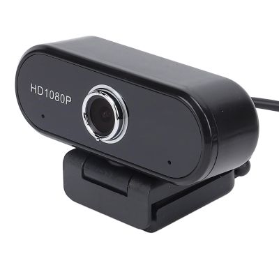 1080P HD Webcam with Mic, Rotatable Computer Camera with Adjustable 120 Wide Angle Lens, Plug and Play, for Video Calling Conference PC Laptop