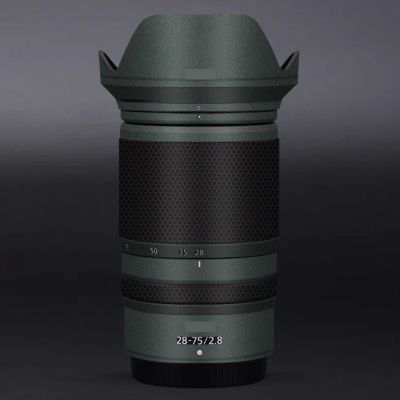 Camera Lens Protector Coat Protective Film Body Vinly Wrap Skin Premium Sticker for Nikon Z 28-75mm F2.8 Photography Decal 28-75 2.8(Turquoise Green)