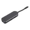 7 in 1 Type C Docking Station with 4K HD Output, RJ45, USB 3.0, PD, Storage Card Slots Compatible with, Glass panes, OS X, HarmonyOS (Black) view 1
