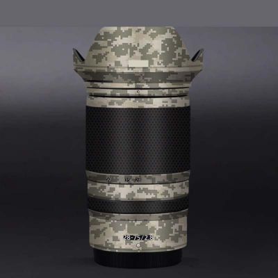 Camera Lens Protector Coat Protective Film Body Vinly Wrap Skin Premium Sticker for Nikon Z 28-75mm F2.8 Photography Decal 28-75 2.8(Digital Camo Desert)