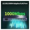 8-Port Gigabit Ethernet Switch 1000BASE-T Network Hub Internet Tap VLAN Network Clone Auto MDI/MDIX TL-SG1008(EU Adapter) view 3