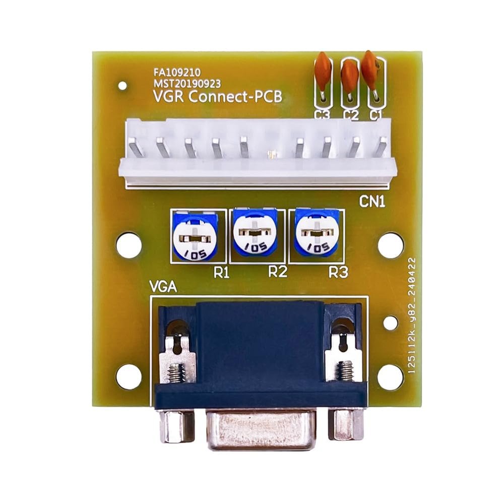 Cwmiibili CGA to VGA or VGA to CGA Adapter CGA/VGA VGA/CGA Arcade Monitor Converter Video Converter Board Monitor