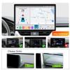 13 Inch Touch Screen Car Stereo for Toyota RAV4 2019-2022 Radio Dash Kit, 8Core 4+64GB Android GPS Navigation Multimedia Player with Car-Play Android Auto view 2