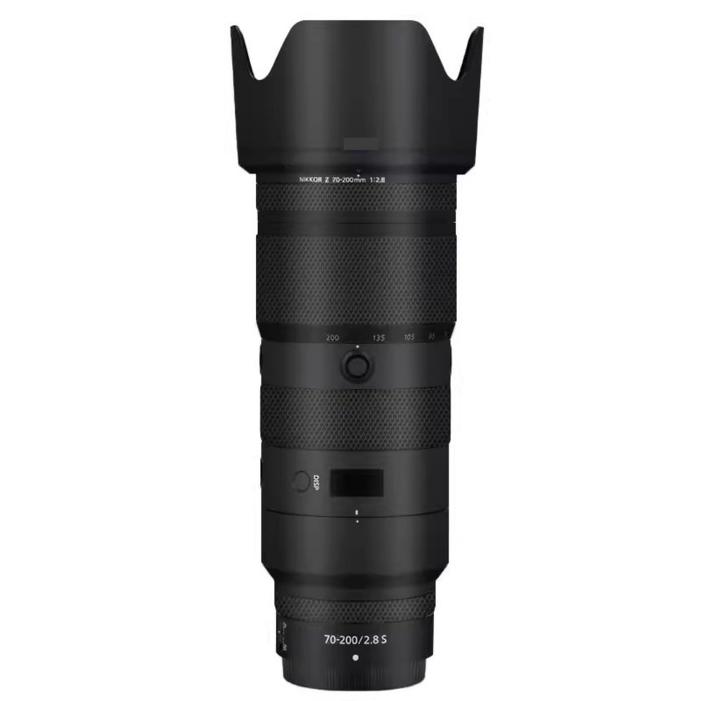 70-200 2.8 Camera Lens Skin Coat Wrap Protective Film Body Decal Anti-Scratch Sticker Accessories for Nikon Z 70-200mm F2.8 VR S(Matte Black)