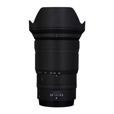 Anti-Scratch Camera Lens Sticker for Nikon Z 24-120mm F4S Coat Wrap Protective Film Body Protector Skin Cover for 24-120 4(Matte Black)