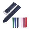 CongYi Colorful Genuine Leather Watchband Men Women 12 13 14 15 16 17 18 19 20 22 24mm Crocodile Pattern Waterproof Watch Strap Band(Red_20mm) view 2