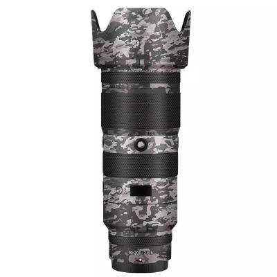 70-200 2.8 Camera Lens Skin Coat Wrap Protective Film Body Decal Anti-Scratch Sticker Accessories for Nikon Z 70-200mm F2.8 VR S(Field Camouflage)