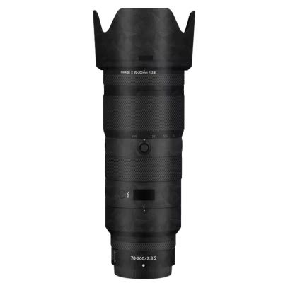 70-200 2.8 Camera Lens Skin Coat Wrap Protective Film Body Decal Anti-Scratch Sticker Accessories for Nikon Z 70-200mm F2.8 VR S(Triangle Black)