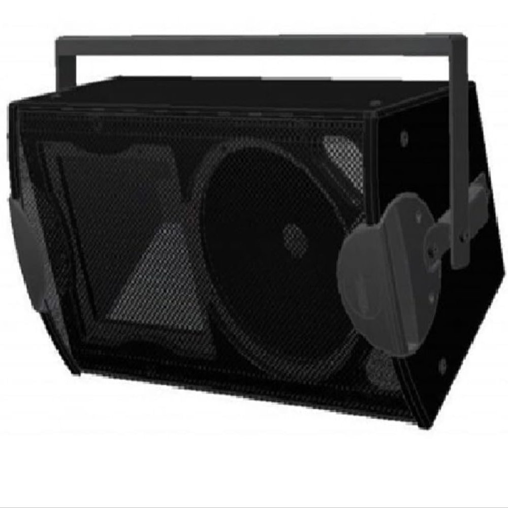 106-2410W Three Piece Horizontal Yoke Assembly, White for use with AFI-4 Contractor Series Loudspeaker System, Attach to The Sides of The Cabinet with an Adaptor Channel