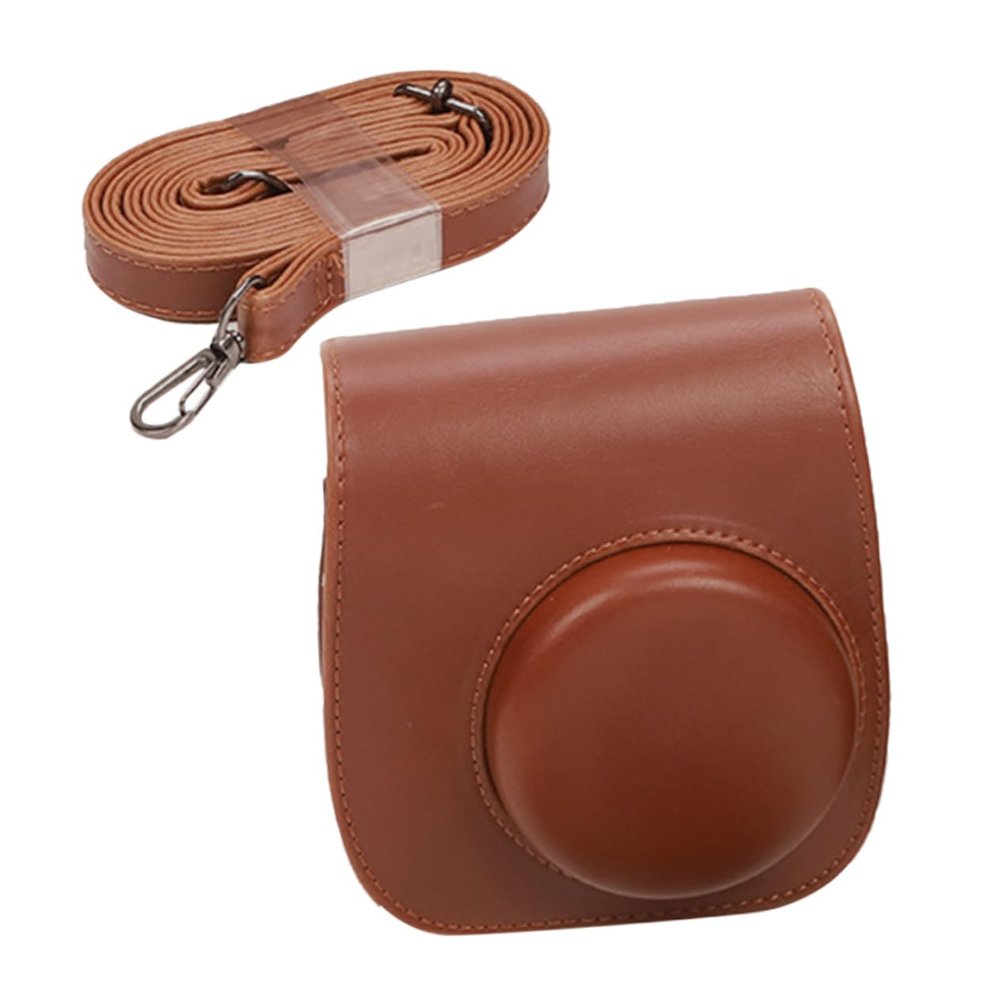 NUOBESTY Travel Camera Bag Shoulder Strap Removable Camera Cover for Mini Scratch-resistant Pu Photography Case Practical Design for Easy Use