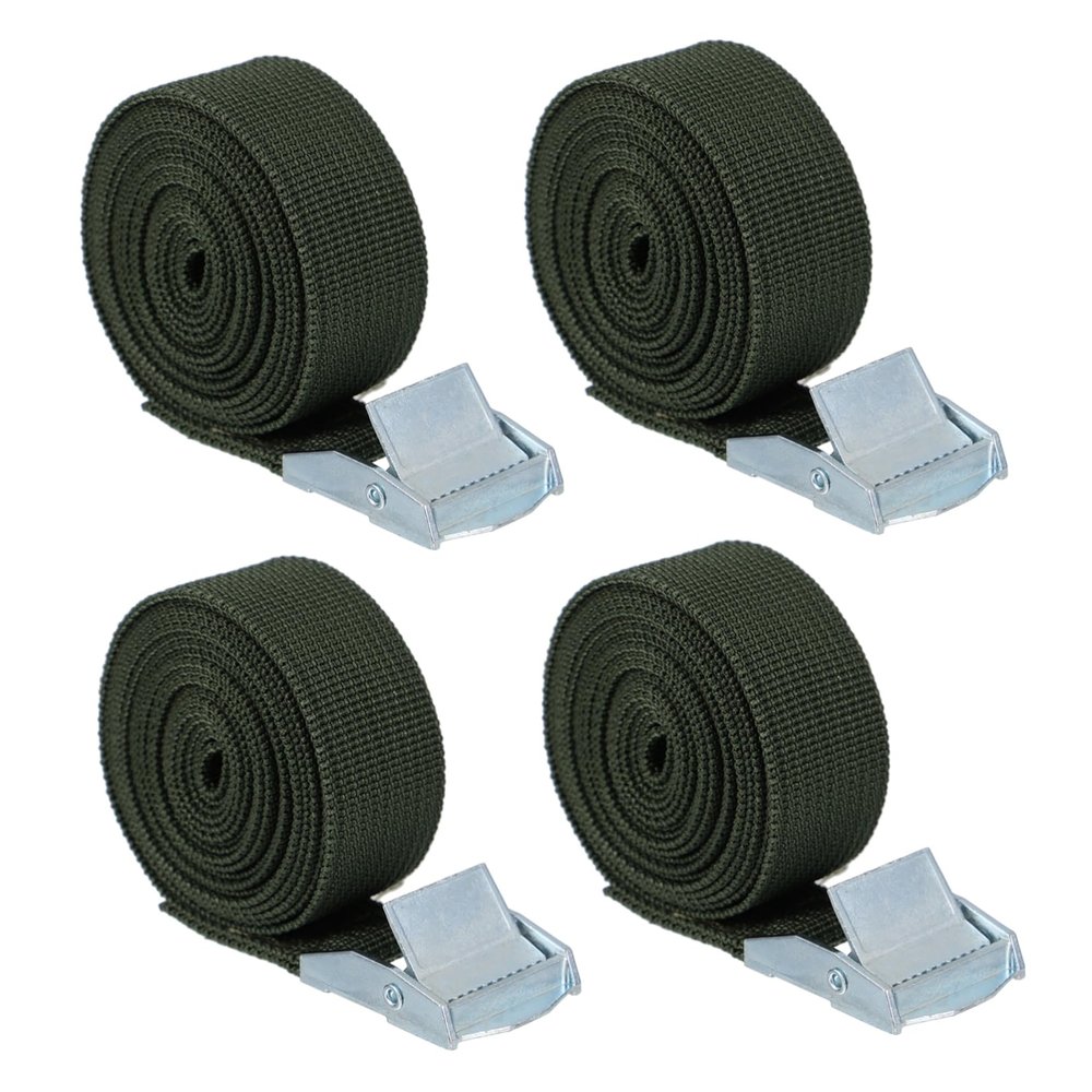 Angoily 4Pcs Hunting Fixing Strap Outdoor Securing Belt for Field Equipment Sturdy Bundling Strap for Camping and Wildlife