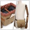NUOBESTY Dslr Camera Bag Storage Compartment Crossbody Camera Lens Bag for Outdoor Easy to Carry and Wear view 4