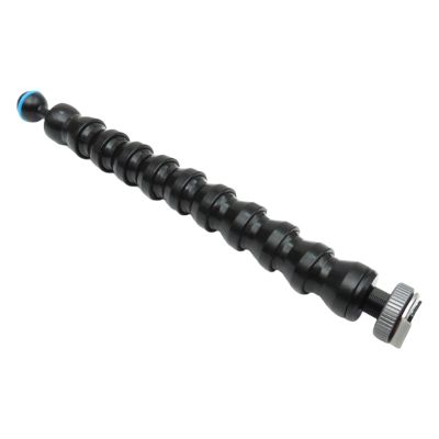 Lljsszr Underwater Camera Light Arm, Flexible Ball Head Joint Universal Scuba Diving Photography Rig, Hot Shoe Mount, 10 Joints