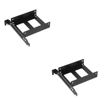 NUOBESTY 2pcs Ssd Pci Slot Mounting Bracket for Drives Internal Hard Drive Converter for Easy Installation Desktop Cases Compatible Ssd