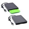 Tofficu Portable USB Floppy Disk Drive External Diskette Data Transfer Device Compatible with Windows No Driver Needed and Lightweight for Travel Black view 1