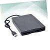 Tofficu Portable USB Floppy Disk Drive External Diskette Data Transfer Device Compatible with Windows No Driver Needed and Lightweight for Travel Black view 4