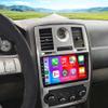Double Din Car Radio for Chrysler 300 C 300C 2004 2005 2006 2007 Radio Upgrade, 9 inch Touch Screen Android Radio with Wireless Carplay Stereo Bluetooth FM RDS AHD Backup Camera SWC, 2+32G view 1