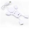 STOBOK Mini Creative People Shape USB Hub Ports Data Splitter for Laptop PC Tablet Compact and Lightweight Design High Speed Data Transfer Up to Mbps White view 2