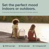 Kooduu Mini Bluetooth Speaker Lamp with Sound by JBL - Cordless, Rechargeable Speaker & Lamp for Indoor/Outdoor Use, Sand view 3