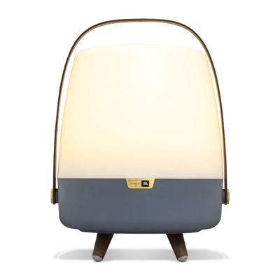 Kooduu Bluetooth Speaker Lamp with Sound by JBL - Cordless, Rechargeable Speaker & Lamp for Indoor/Outdoor Use, Ocean