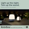 Kooduu Bluetooth Speaker Lamp with Sound by JBL - Cordless, Rechargeable Speaker & Lamp for Indoor/Outdoor Use, Ocean view 2