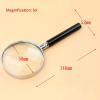 JOEBO Microscope Kit Pocket 50-100mm 3X 5X Magnifier for Reading Tool Hand Held Magnifying Glass Portable Magnifying Microscope Lens Adapters(100X) view 2