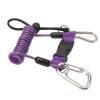 Brrnoo Hooks Diving, Diving Hook with Archery Storage Box/Cover Buckle Stainless Steel Flexible for, Outdoor Climbing (Purple) view 3