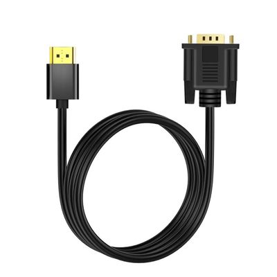 ffgguuiic High Speed HDTV Signals to VGA Video Converter Cord for Notebook Displays Seamlessly Video Transfer from Gaming Consoles