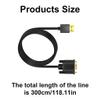 ffgguuiic High Speed HDTV Signals to VGA Video Converter Cord for Notebook Displays Seamlessly Video Transfer from Gaming Consoles view 2