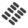 STOBOK 10pcs Cable Organizer Box TPR Clips Cord Holders for Desktop Wire Holders for Cords Cable Management view 1