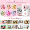Kids Camera Instant Print, Christmas Birthday Gifts for Girls Boys 4 5 6 7 8 9 10 12 Years Old, 1080P HD Video & Instant Camera with Color Pens for DIY, Digital Camara with Print Paper & 32G Card view 3
