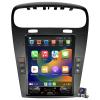 Android 14 Car Stereo Radio for Dodge Journey 2011-2019 Built-in Carplay/Android Auto 9.7 inch Head Unit Tesla Style IPS Touch Screen with GPS Navigation DSP Bluetooth GPS, FM WiFi +Backup Camera view 1