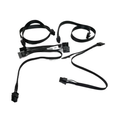 8/6P to GPU8(6+2) pin CPU8pin(4+4) pin SATA IDE Molex Power Cable for MIS MPG A650GF A750GF A850GF Series Module(6Pin to 4 SATA)