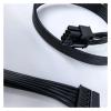 8/6P to GPU8(6+2) pin CPU8pin(4+4) pin SATA IDE Molex Power Cable for MIS MPG A650GF A750GF A850GF Series Module(6Pin to 4 SATA) view 3